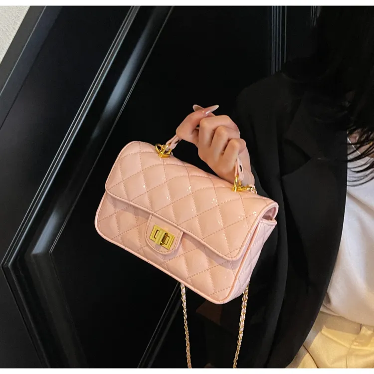 TOUTSEUL YOLO PU Handbag Women's Ecru/Yellow/Black/Burgundy/Pink-51