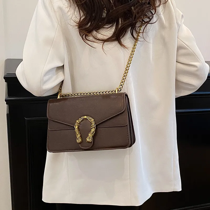 TOUTSEUL YOLO PU Shoulder Bag Regular Women's Light Brown/Coffee/Black-9