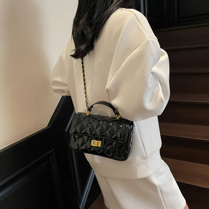 TOUTSEUL YOLO PU Handbag Women's Ecru/Yellow/Black/Burgundy/Pink-6