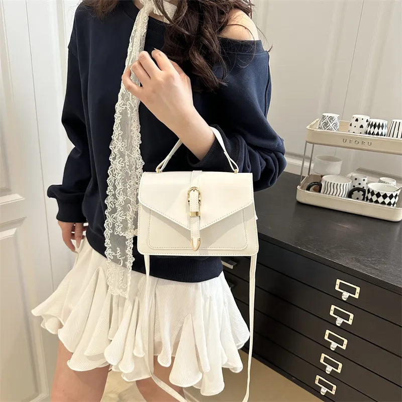 TOUTSEUL YOLO PU Handbag Women's Black Rose Red Green White Khaki-7