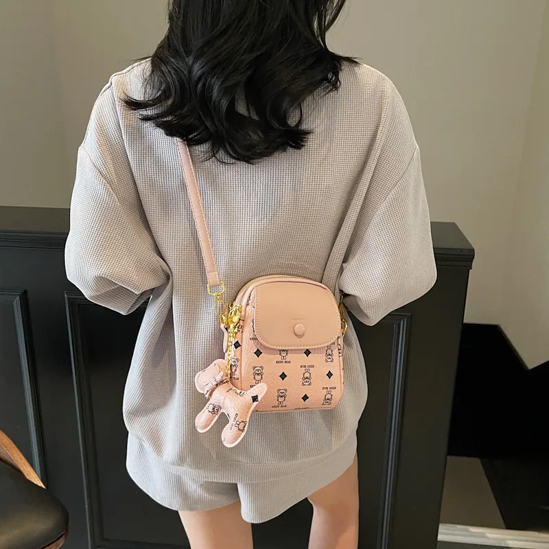 TOUTSEUL YOLO PU Crossbody Bag, Shoulder Bag Women's White/Pink/Coffee/Brown-9