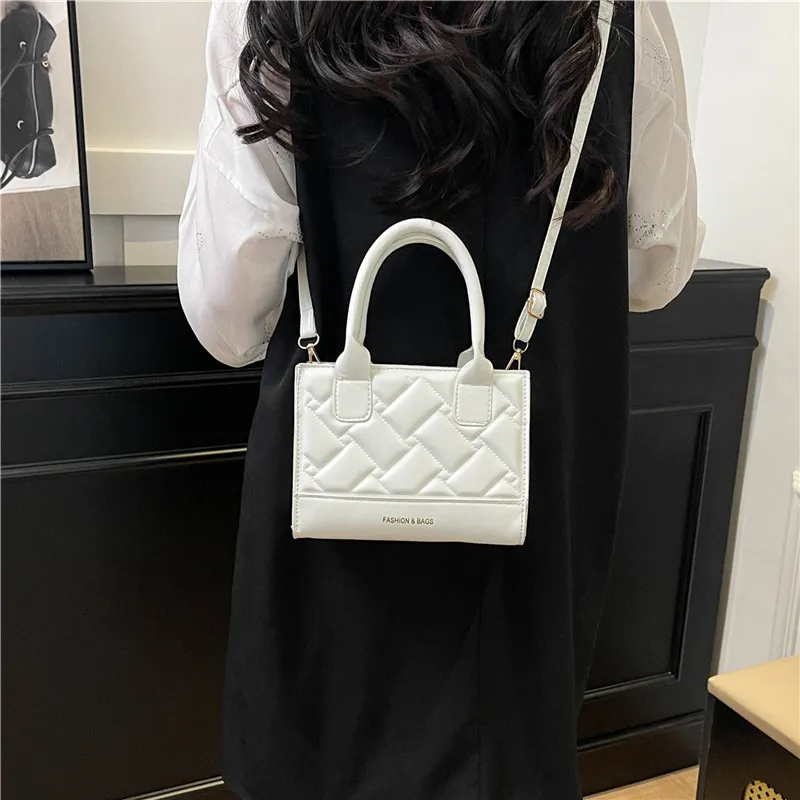 TOUTSEUL YOLO PU Handbag Women's White/Silver/Black/Red/Pink-3