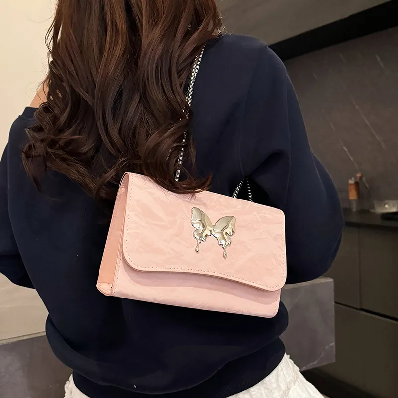 TOUTSEUL YOLO PU Shoulder Bag Women's White/Silver/Black/Blue/Pink-26