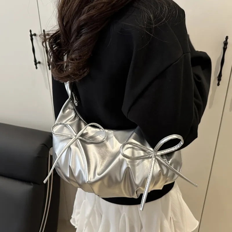 TOUTSEUL YOLO PU Handbag Women's Pink White Silver Blue-11