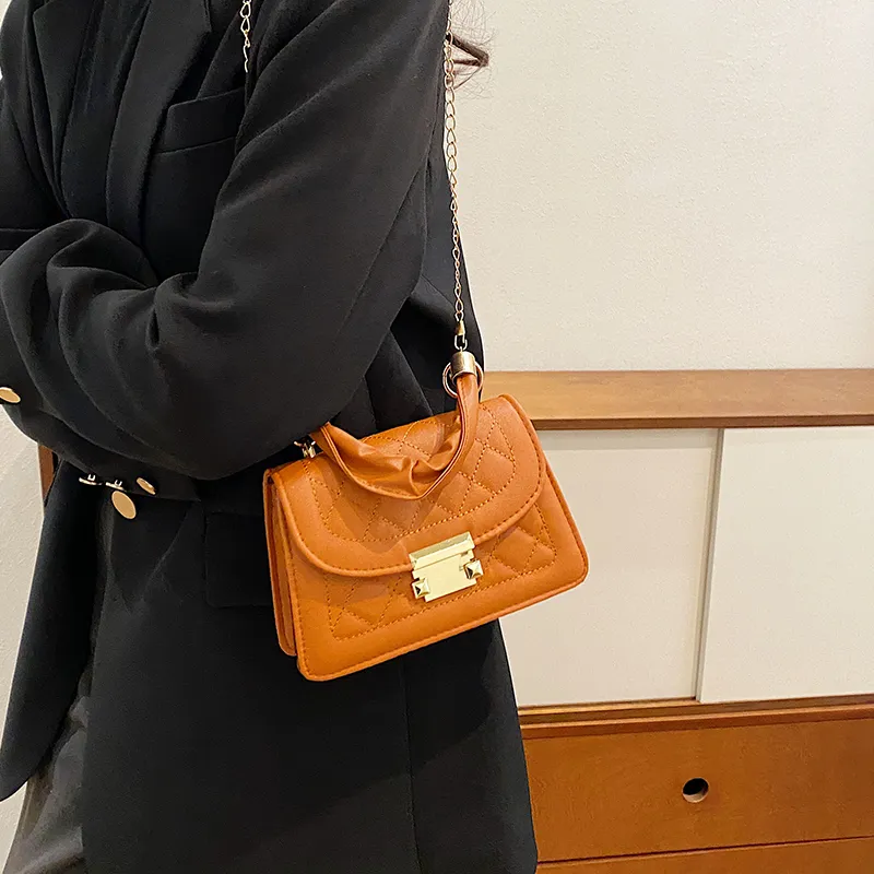 TOUTSEUL YOLO PU Shoulder Bag, Crossbody Bag, Handbag Women's White/Black/Khaki/Green/Brown-21