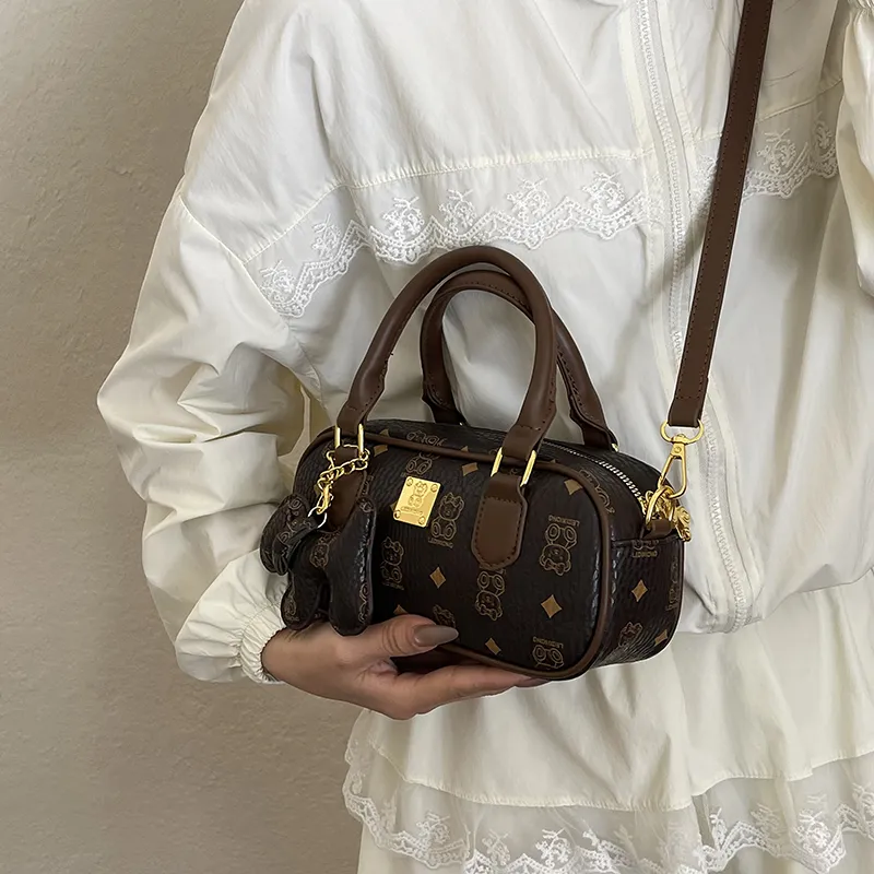 TOUTSEUL YOLO PU Handbag Women's White/Pink/Brown/Khaki/Black/Coffee-33