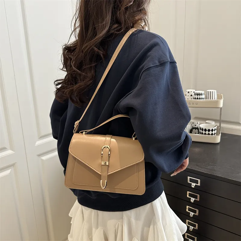 TOUTSEUL YOLO PU Handbag Women's Black Rose Red Green White Khaki-17
