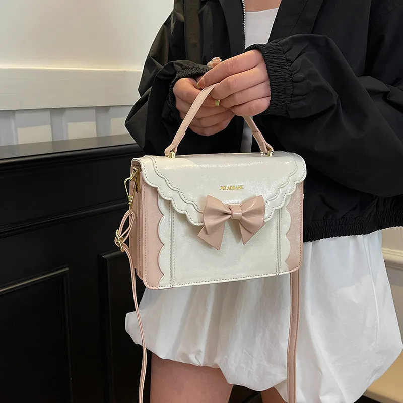 TOUTSEUL YOLO PU Handbag Women's Pink/Black/Light Blue/Yellow-3