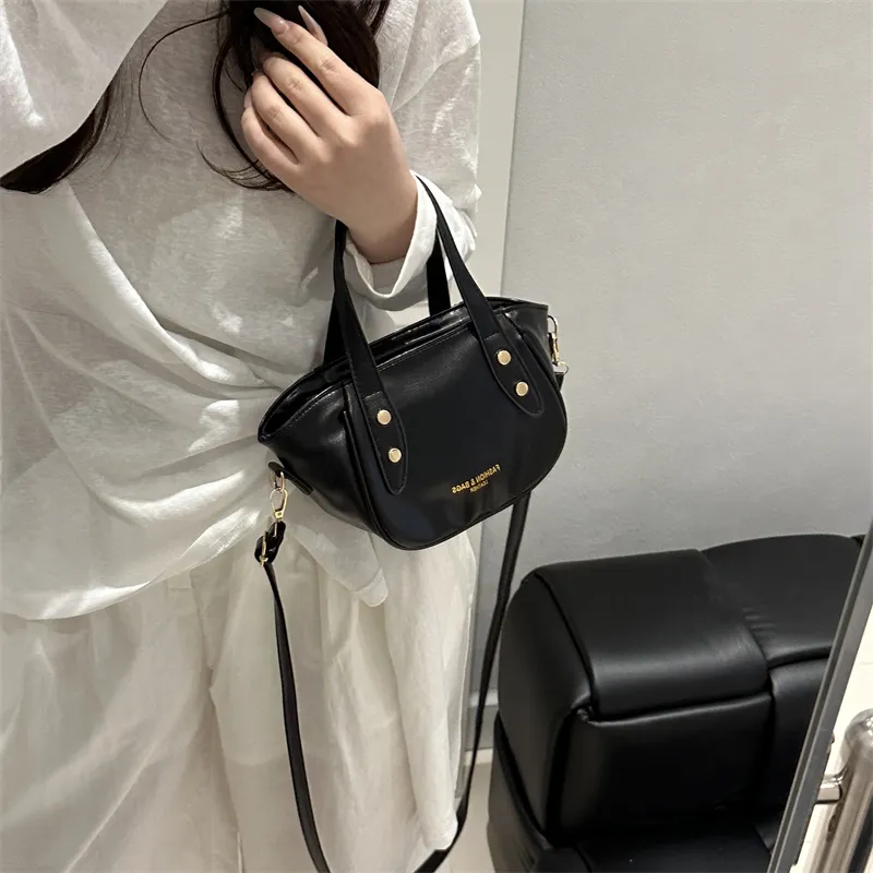 TOUTSEUL YOLO PU Handbag Women's White/Black/Pink/Brown-11