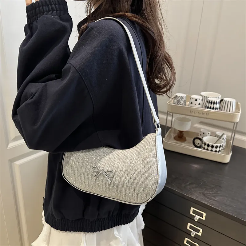 TOUTSEUL YOLO Special Material Shoulder Bag Women's Pink/Silver/Green/Gold/Black-10
