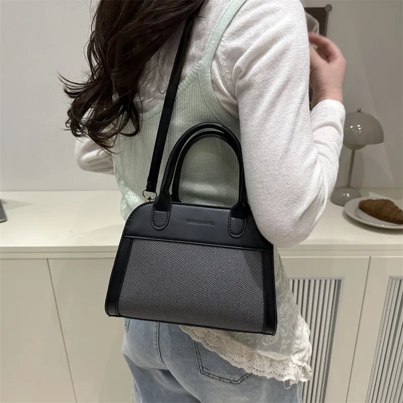 TOUTSEUL YOLO PU One Shoulder Handbag Women's White/Black/Khaki/Light Brown-8