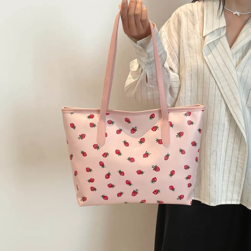 TOUTSEUL YOLO PU Tote Bag, Shopping Bag, Shoulder Bag Women's Multicolor-1