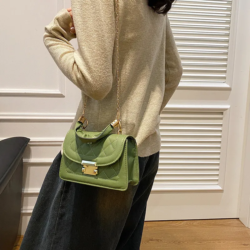 TOUTSEUL YOLO PU Shoulder Bag, Crossbody Bag, Handbag Women's White/Black/Khaki/Green/Brown-16
