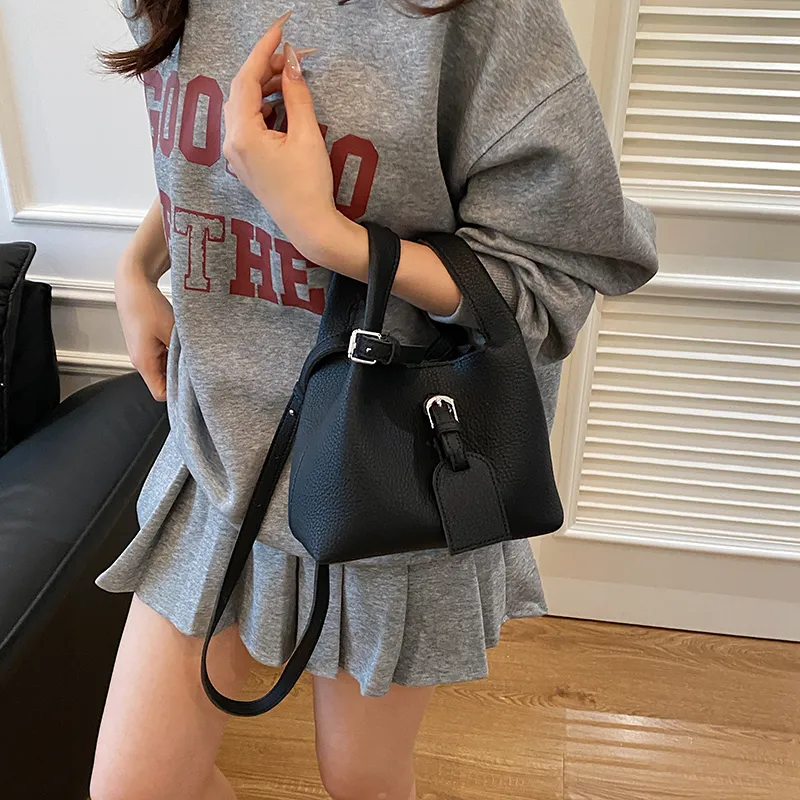 TOUTSEUL YOLO PU Handbag Women's Ecru/Gray/Black/Khaki-16