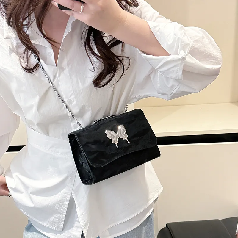 TOUTSEUL YOLO PU Shoulder Bag Women's White/Silver/Black/Blue/Pink-13