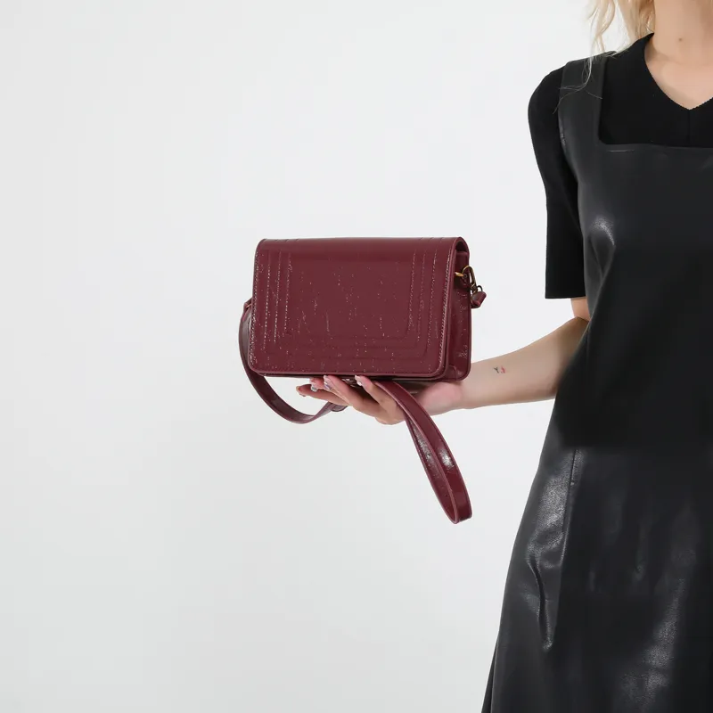 TOUTSEUL YOLO PU Shoulder Bag Regular Women's White/Black/Red/Brown-16