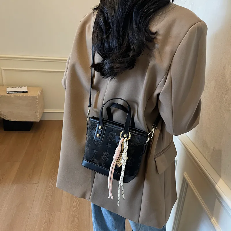 TOUTSEUL YOLO PU One Shoulder Handbag Regular Unisex Multicolor-11