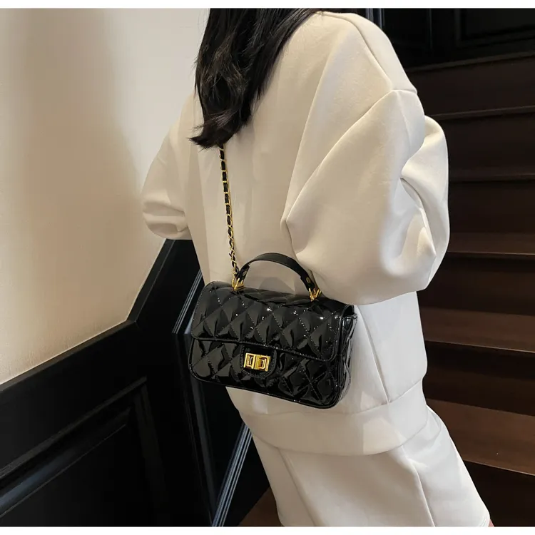 TOUTSEUL YOLO PU Handbag Women's Ecru/Yellow/Black/Burgundy/Pink-35