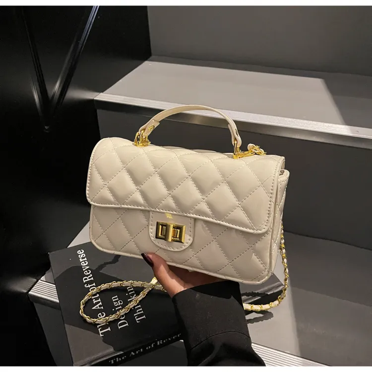 TOUTSEUL YOLO PU Handbag Women's Ecru/Yellow/Black/Burgundy/Pink-24