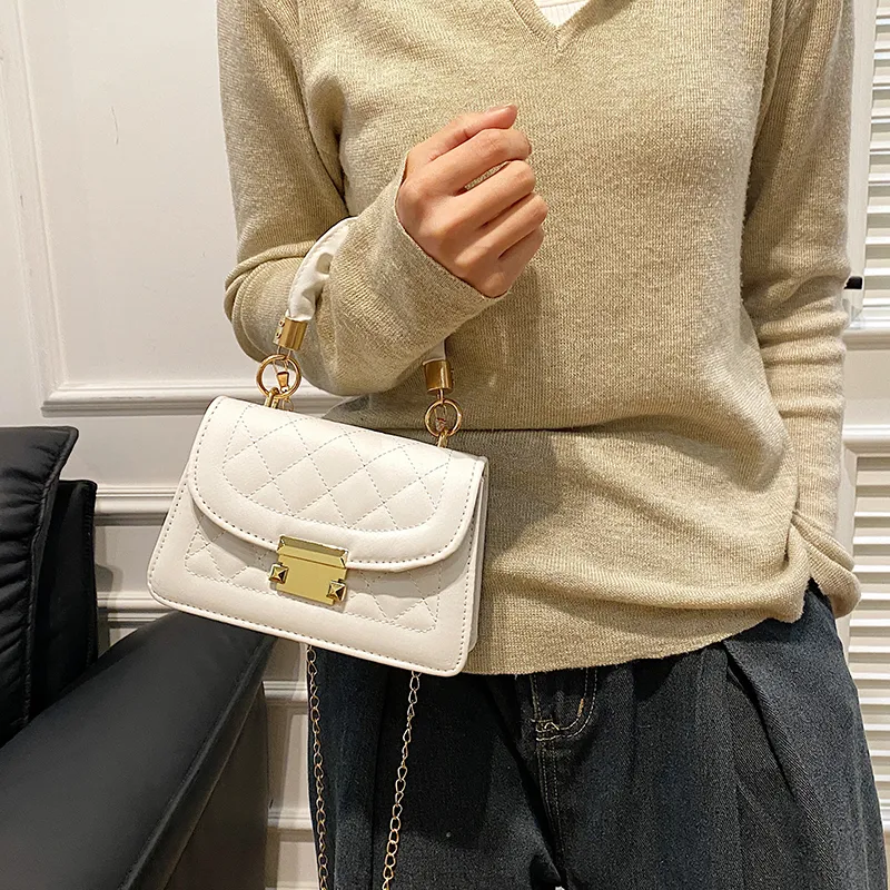 TOUTSEUL YOLO PU Shoulder Bag, Crossbody Bag, Handbag Women's White/Black/Khaki/Green/Brown-4