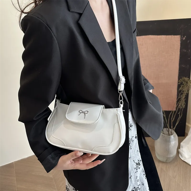 TOUTSEUL YOLO PU Crossbody Bag, Shoulder Bag Regular Women's White/Silver/Black/Pink/Brown-2