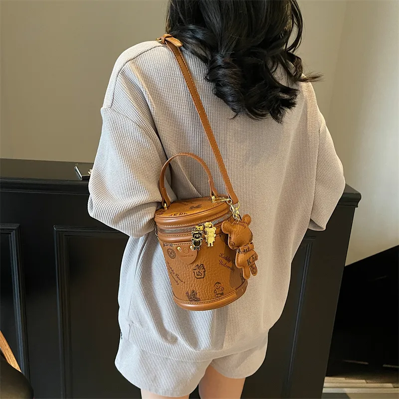 TOUTSEUL YOLO PU Handbag Women's White/Black/Pink/Brown-21