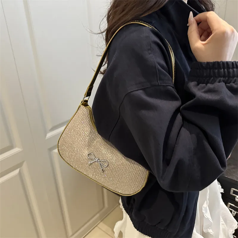 TOUTSEUL YOLO Special Material Shoulder Bag Women's Pink/Silver/Green/Gold/Black-20