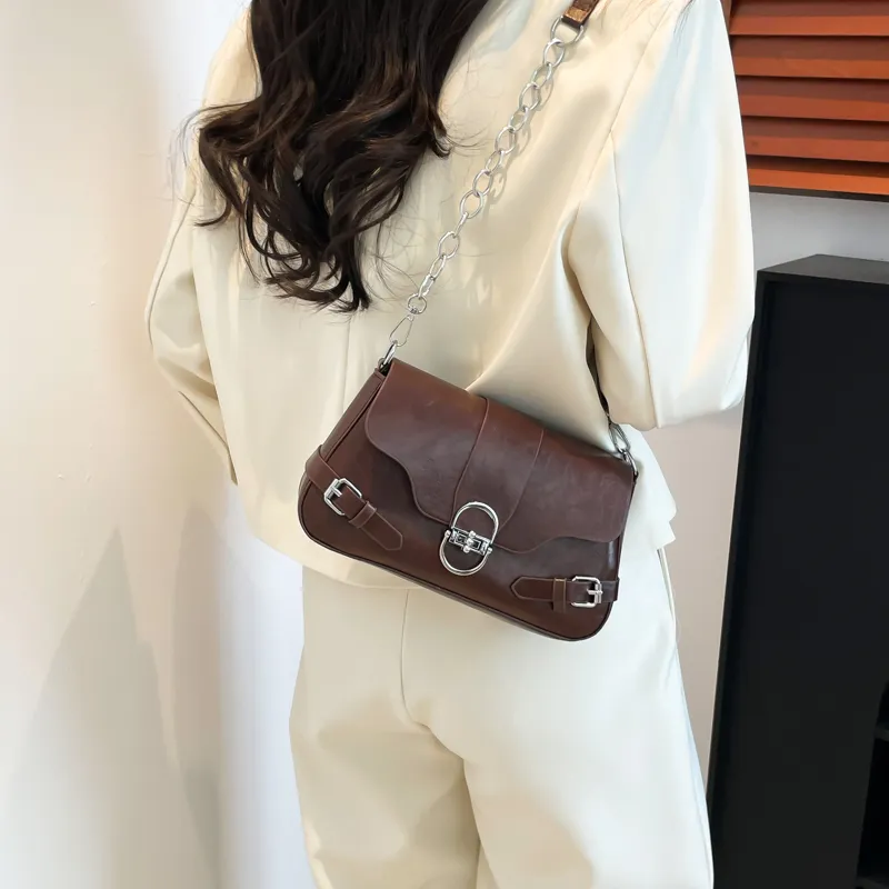 TOUTSEUL YOLO PU Shoulder Bag Women's Multicolor-21