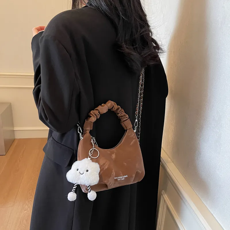 TOUTSEUL YOLO PU Handbag Women's Ecru/Black/Pink/Coffee-22