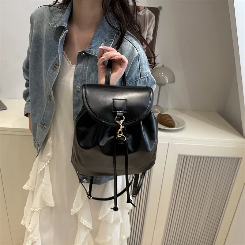 TOUTSEUL YOLO PU Backpack Regular Women's White/Pink/Black/Brown-1