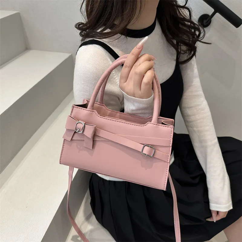 TOUTSEUL YOLO PU Shoulder Bag, Crossbody Bag, Handbag Women's White/Black/Khaki/Pink/Brown-17