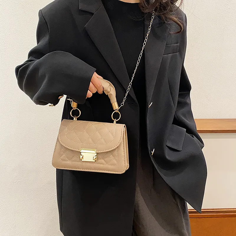 TOUTSEUL YOLO PU Shoulder Bag, Crossbody Bag, Handbag Women's White/Black/Khaki/Green/Brown-11
