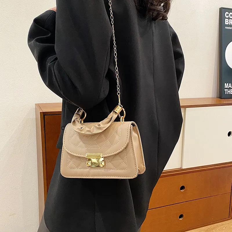 TOUTSEUL YOLO PU Shoulder Bag, Crossbody Bag, Handbag Women's White/Black/Khaki/Green/Brown-13