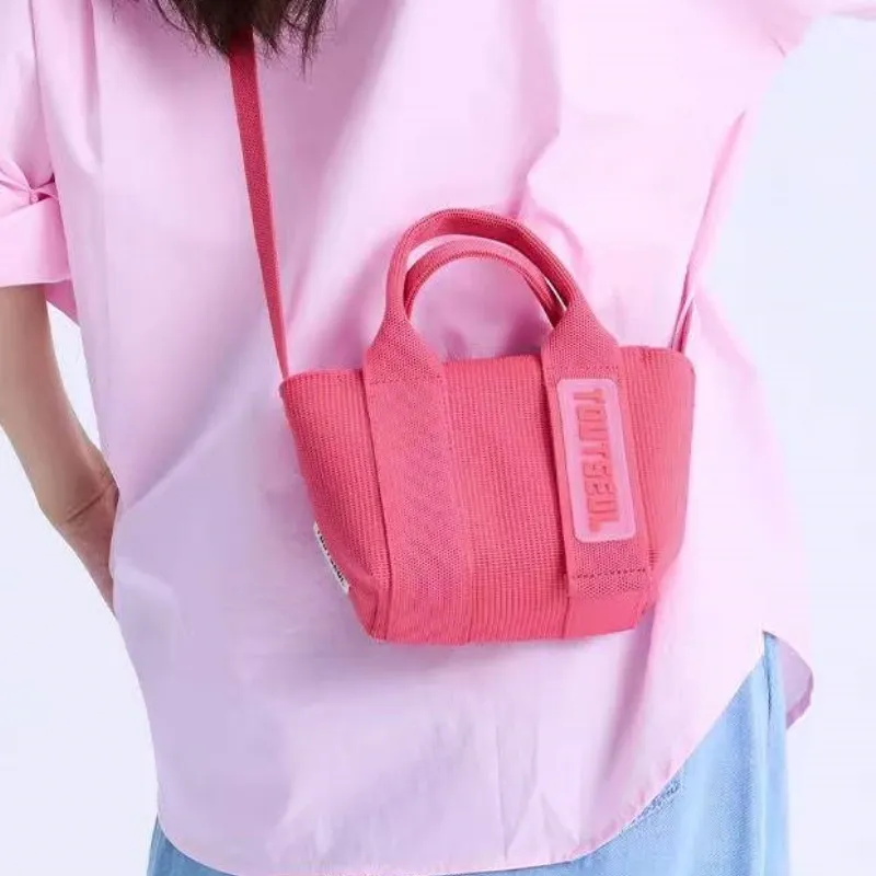 TOUTSEUL YOLO Polyester One Shoulder Handbag Women's Pink-1
