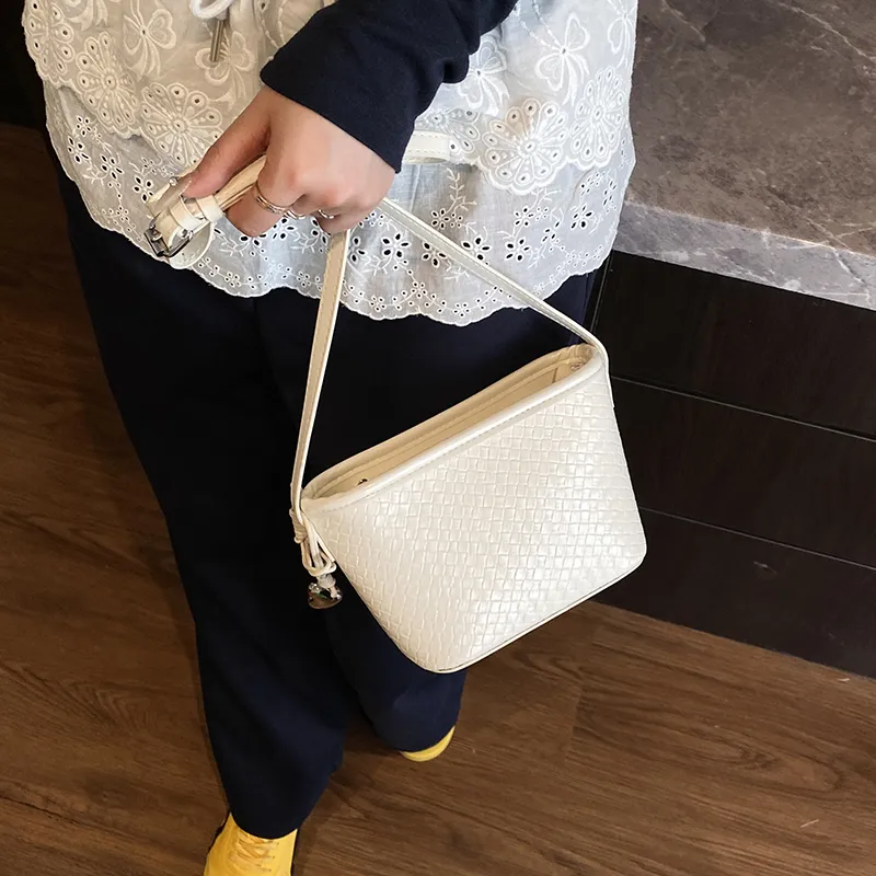 TOUTSEUL YOLO PU Crossbody Bag Regular Women's Pink/Blue/Yellow/White/Black-12