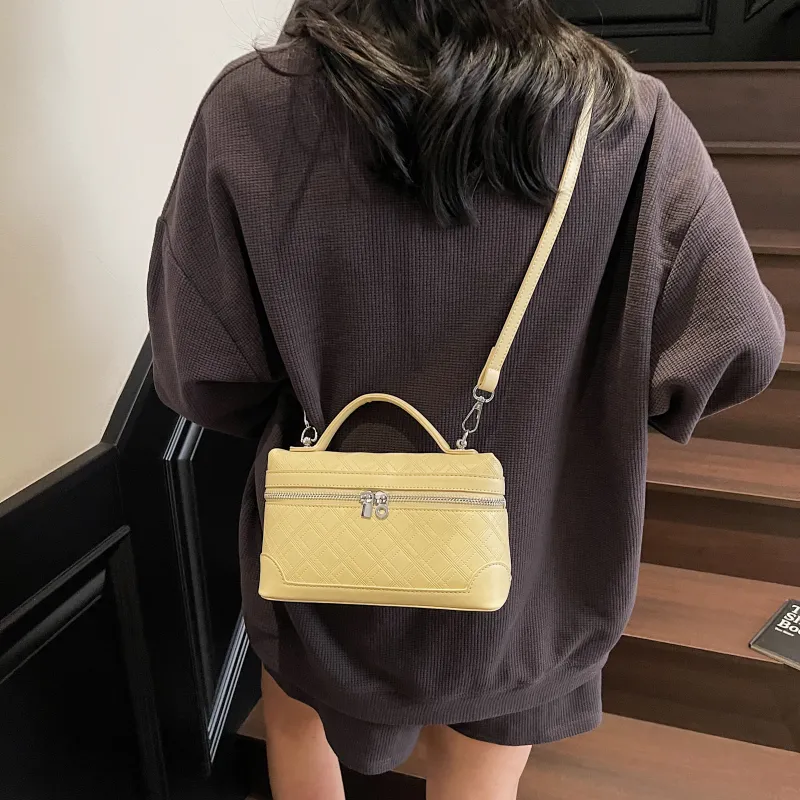 TOUTSEUL YOLO PU Shoulder Bag, Crossbody Bag, Handbag Regular Women's White/Black/Pink/Yellow/Khaki/Light Brown-15