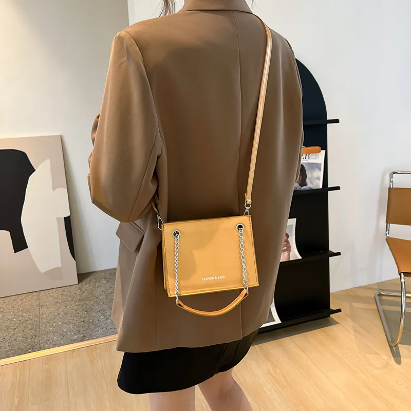TOUTSEUL YOLO PU Shoulder Bag, Crossbody Bag, Handbag Women's Ecru/Gold/Brown/Black-8