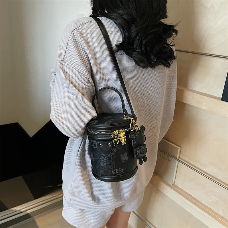 TOUTSEUL YOLO PU Handbag Women's White/Black/Pink/Brown-8
