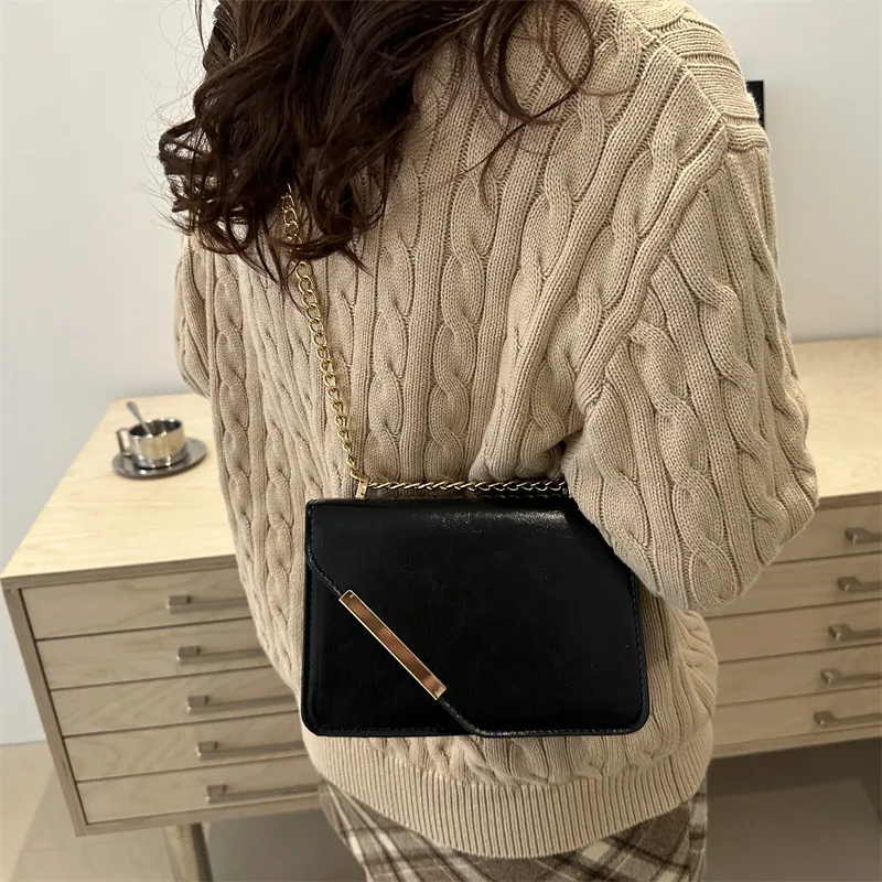 TOUTSEUL YOLO PU Shoulder Bag Women's White/Red/Black-3