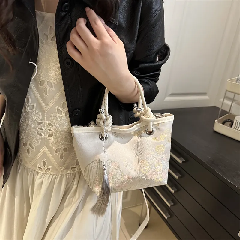 TOUTSEUL YOLO PU Shoulder Bag, Crossbody Bag, Handbag Women's Ecru/Pink/Khaki-12