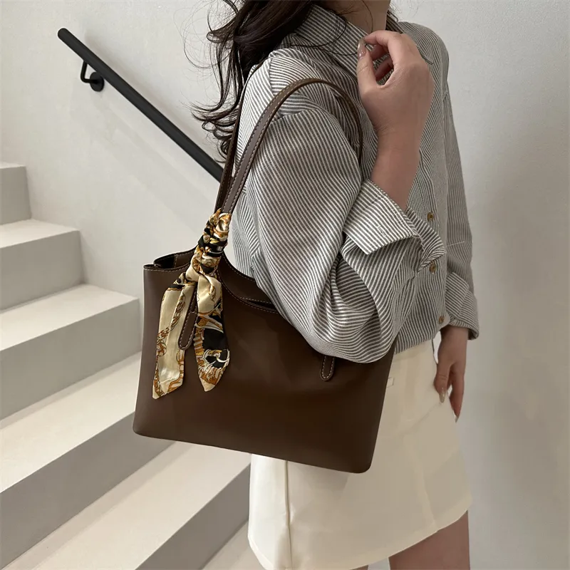 TOUTSEUL YOLO PU Shoulder Bag Women's Multicolor-22