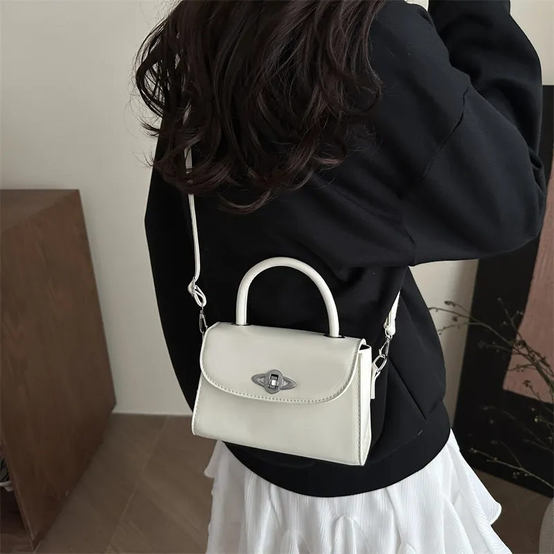 TOUTSEUL YOLO PU Handbag Women's White/Black/Khaki/Light Brown/Dark Brown-3