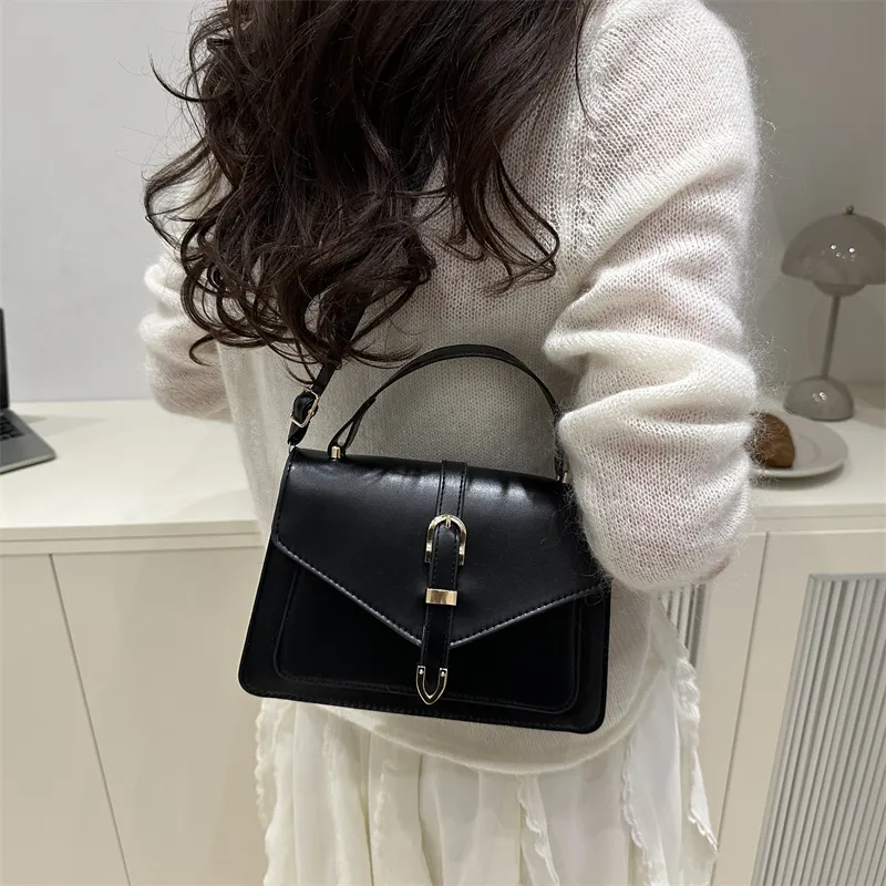 TOUTSEUL YOLO PU Handbag Women's Black Rose Red Green White Khaki-1