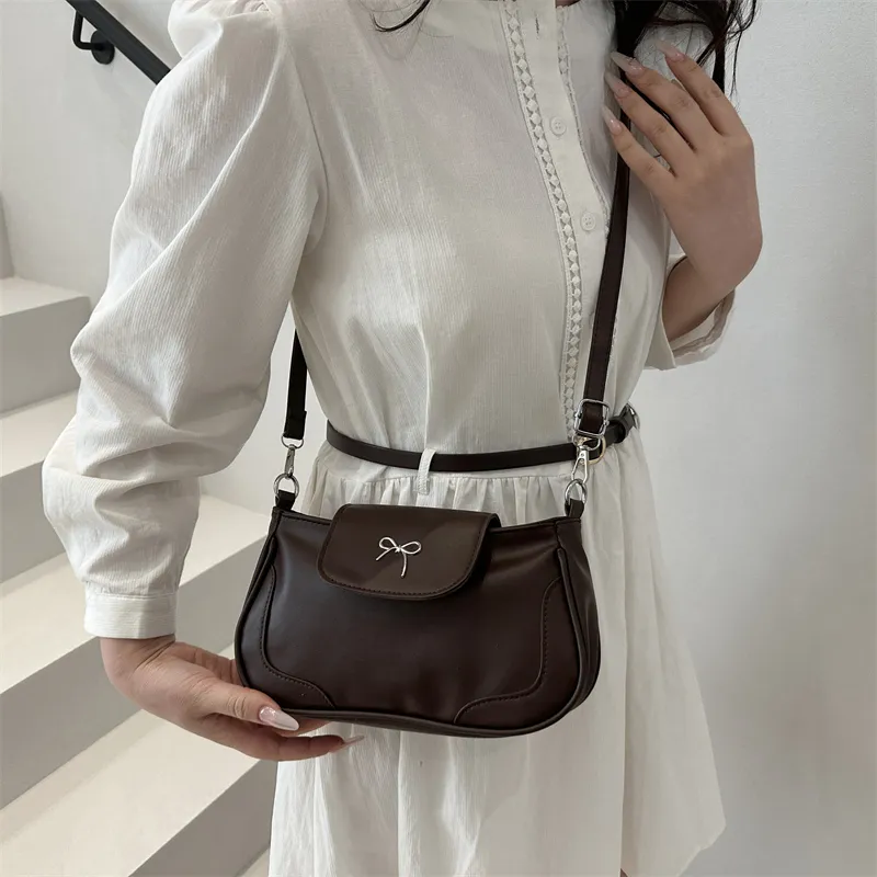 TOUTSEUL YOLO PU Crossbody Bag, Shoulder Bag Regular Women's White/Silver/Black/Pink/Brown-21
