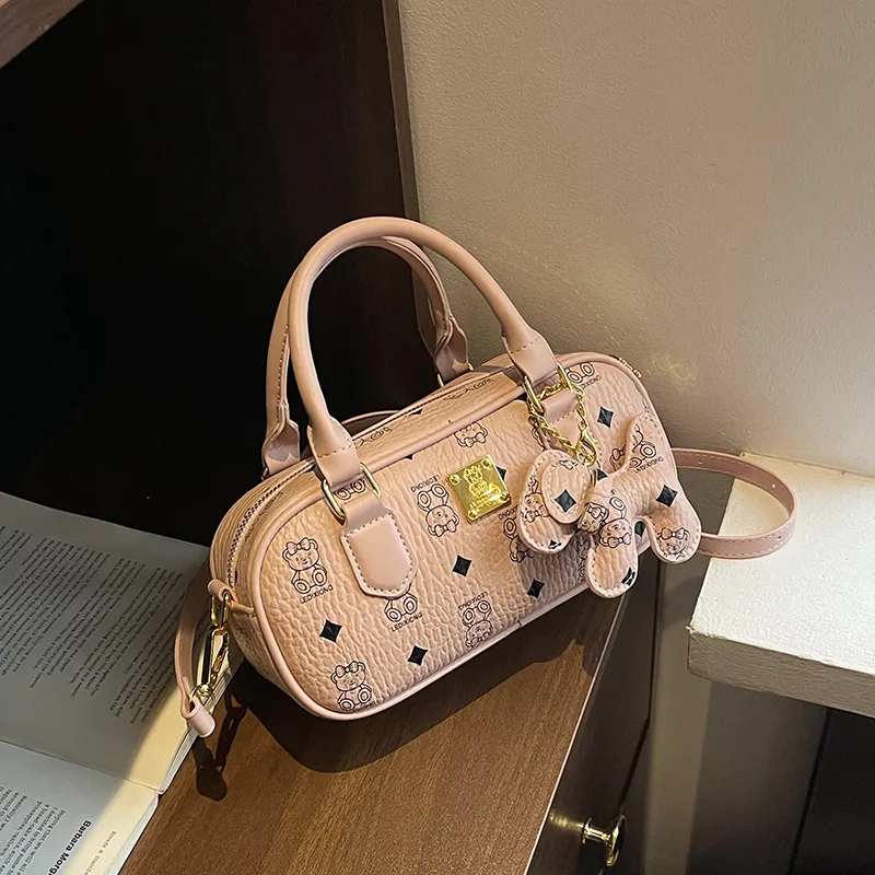 TOUTSEUL YOLO PU Handbag Women's White/Pink/Brown/Khaki/Black/Coffee-8