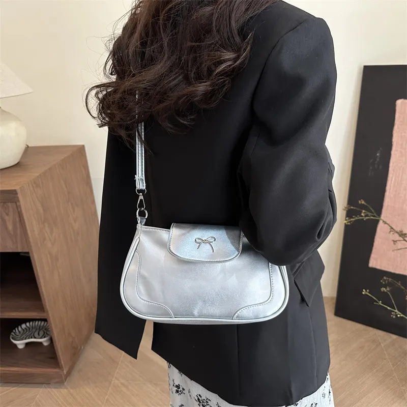 TOUTSEUL YOLO PU Crossbody Bag, Shoulder Bag Regular Women's White/Silver/Black/Pink/Brown-8