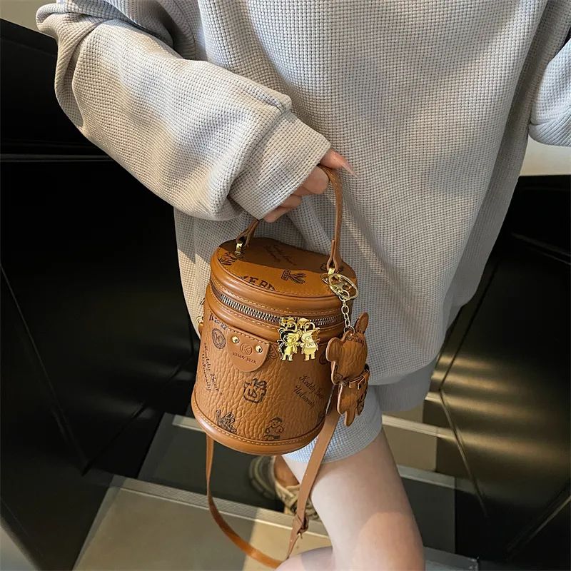TOUTSEUL YOLO PU Handbag Women's White/Black/Pink/Brown-23