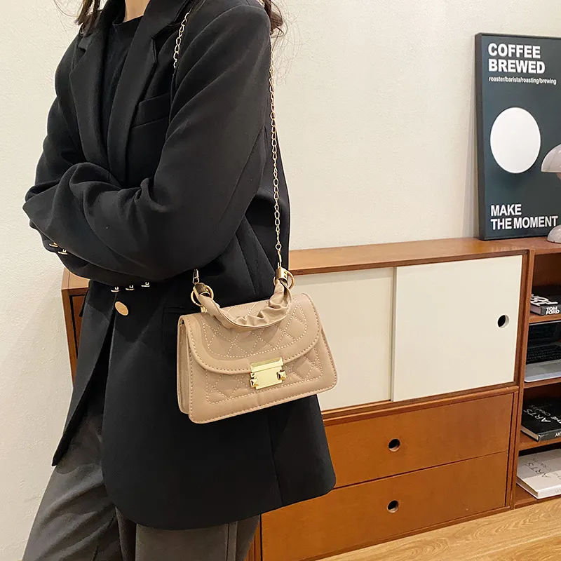TOUTSEUL YOLO PU Shoulder Bag, Crossbody Bag, Handbag Women's White/Black/Khaki/Green/Brown-12