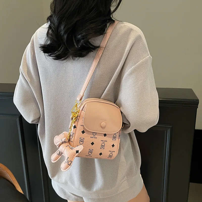TOUTSEUL YOLO PU Crossbody Bag, Shoulder Bag Women's White/Pink/Coffee/Brown-8