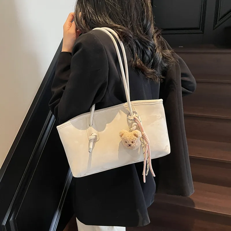 TOUTSEUL YOLO PU Shoulder Bag Women's Pink/Ecru/Silver/Black/Green-9